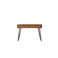 KONSOLENTISCH Bonnie Braun aus Akazie - Braun, Holz (40/120/80cm) - Tikamoon