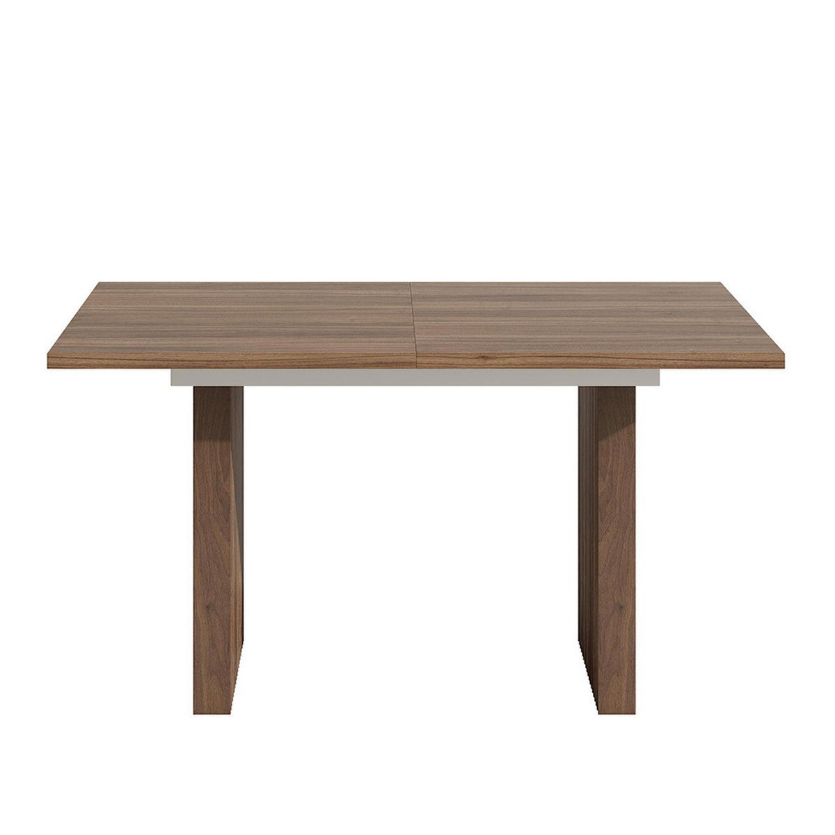 ESSTISCH 140/200 * 90 cm, geeignet für 6–8 Personen, rechteckige Tischplatte, Walnuss - Walnussfarben, Holz (200/90/75cm) - KOMHTOM