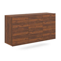 SIDEBOARD Idao Tmavé dřevo - hnědá, kompozitní dřevo (160/35/60cm) - Petits-meubles