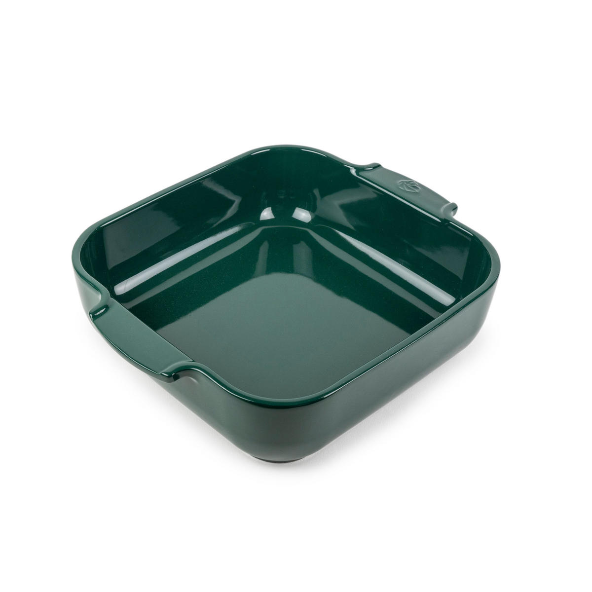 AUFLAUFFORM Keramik Appolia 28cm Quadratisch Waldgrün Spülmaschinenfest - Grün, Keramik (23.7/28/7.1cm) - PEUGEOT