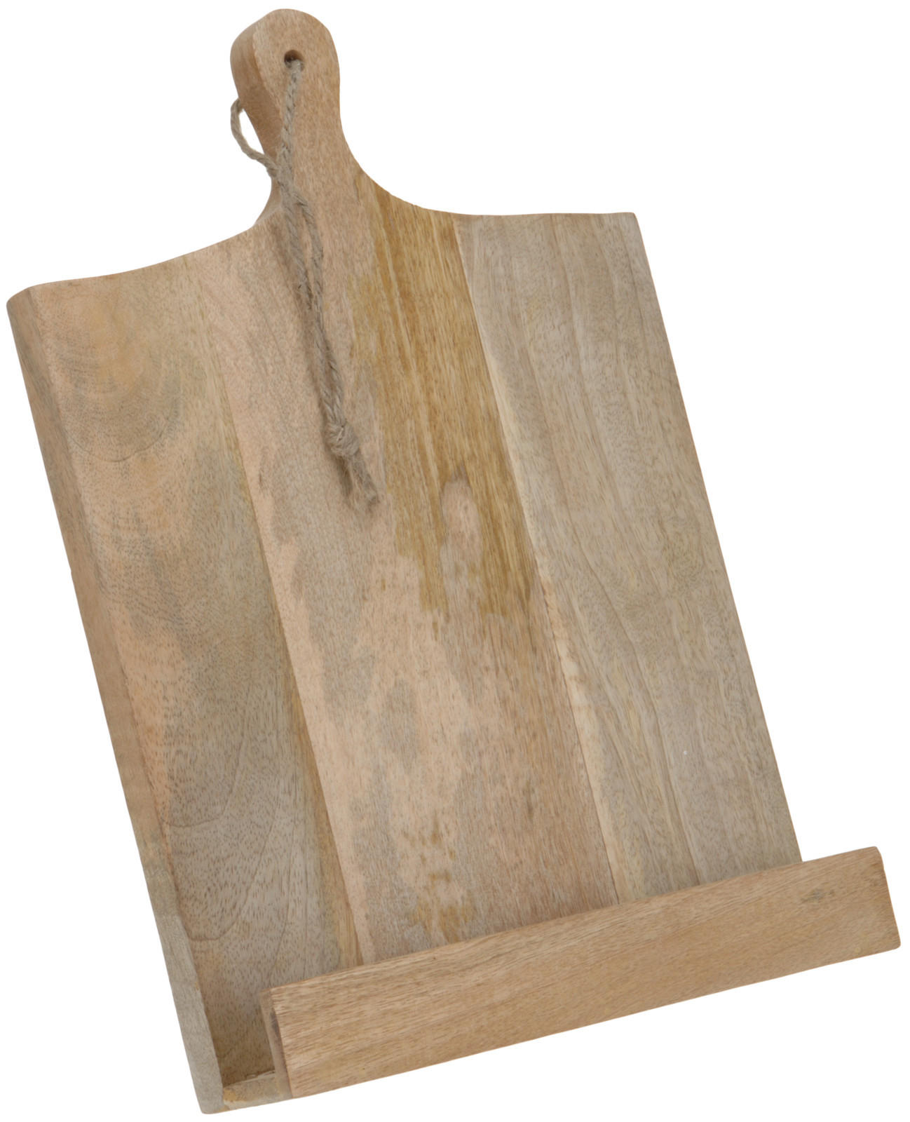 REZEPTBUCH-HALTER Basic Braun 24/5.5/37.5 cm Holz - Braun, Holz (5.5/37.5/24cm) - Mondex