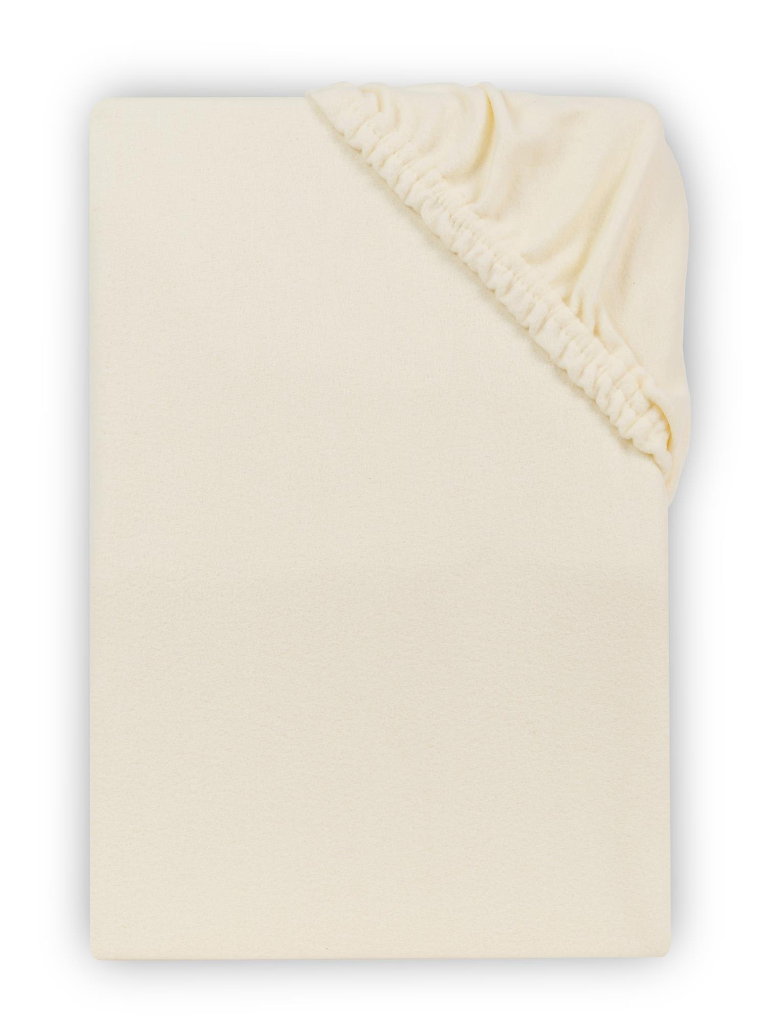 BOXSPRING-SPANNBETTLAKEN 180-200x200-220 cm, Warmes Winter Teddy Fleece Bettlaken Creme - Naturfarben, Textil (200/220cm) - Carpe Sonno