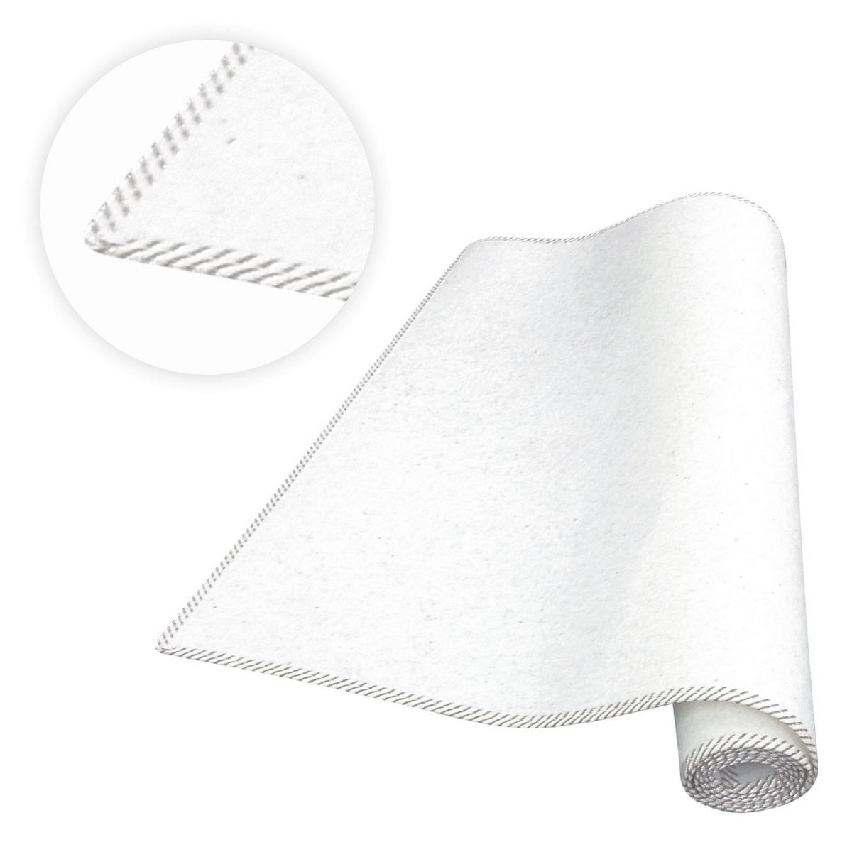 MATRATZENSCHONER 100x200 Atmungsaktive Lattenrost-Auflage & Staubschutz - Weiß, Textil - Matratzen Perfekt