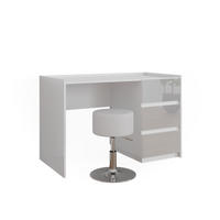 TOALETNÍ STOLEK Marla Bílá vysoký lesk - vysoce lesklá bílá, kompozitní dřevo (120/78.6/60cm) - Vicco