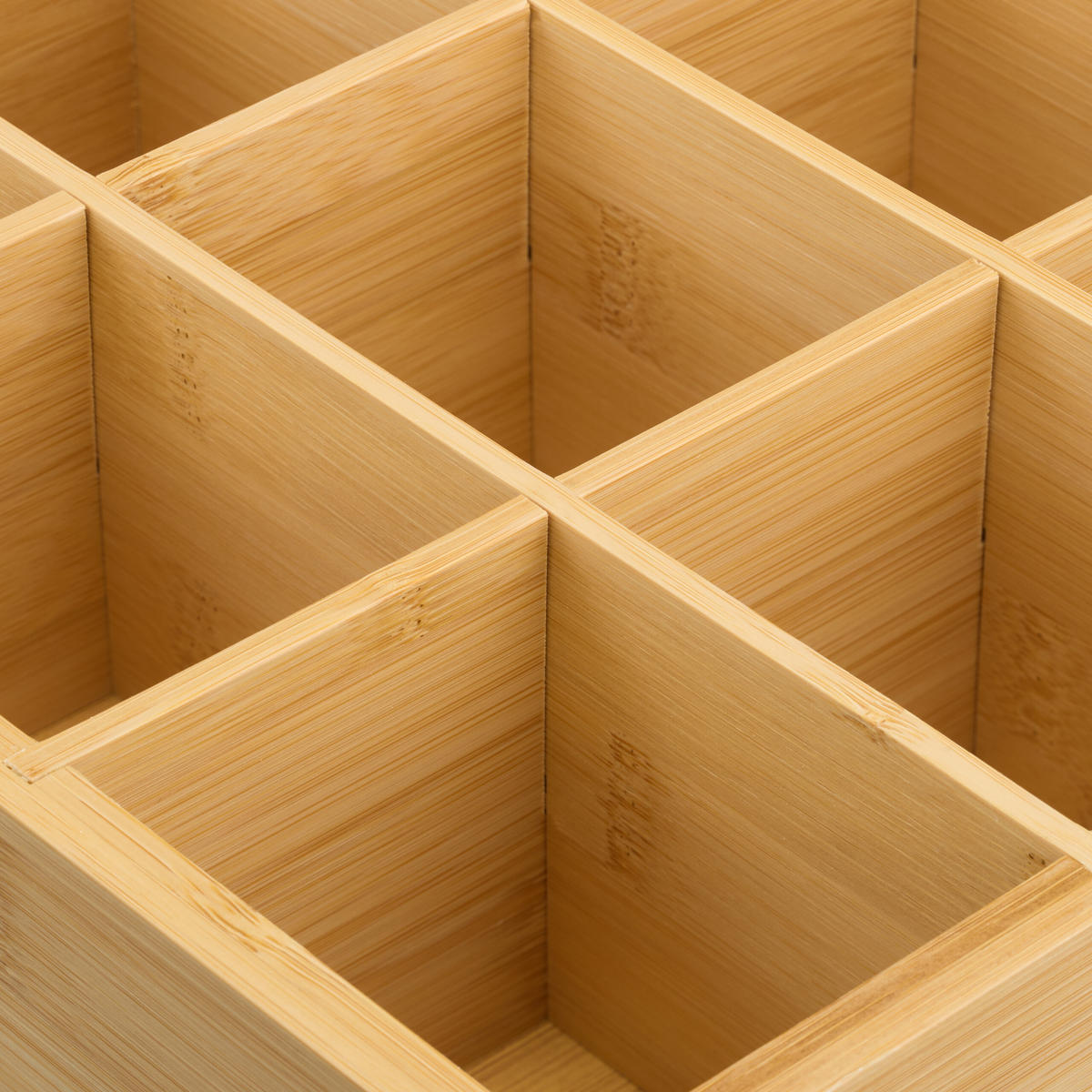 TEEBOX - Hellbraun, Holz/Holzwerkstoff (32/11/28cm) - Relaxdays