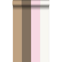 TAPETE Streifen 53 cm x 10.05 m - Pink, Papier (53/1000cm) - Origin Wallcoverings