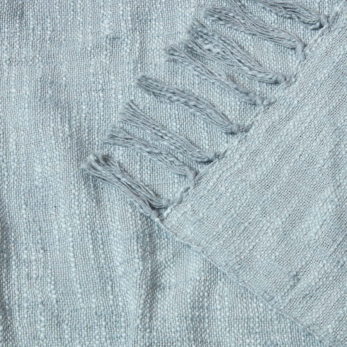 ÜBERWURF Nirvana Slub 225/255 cm, 100% Baumwolle - Grau, Textil (225/225cm) - Homescapes