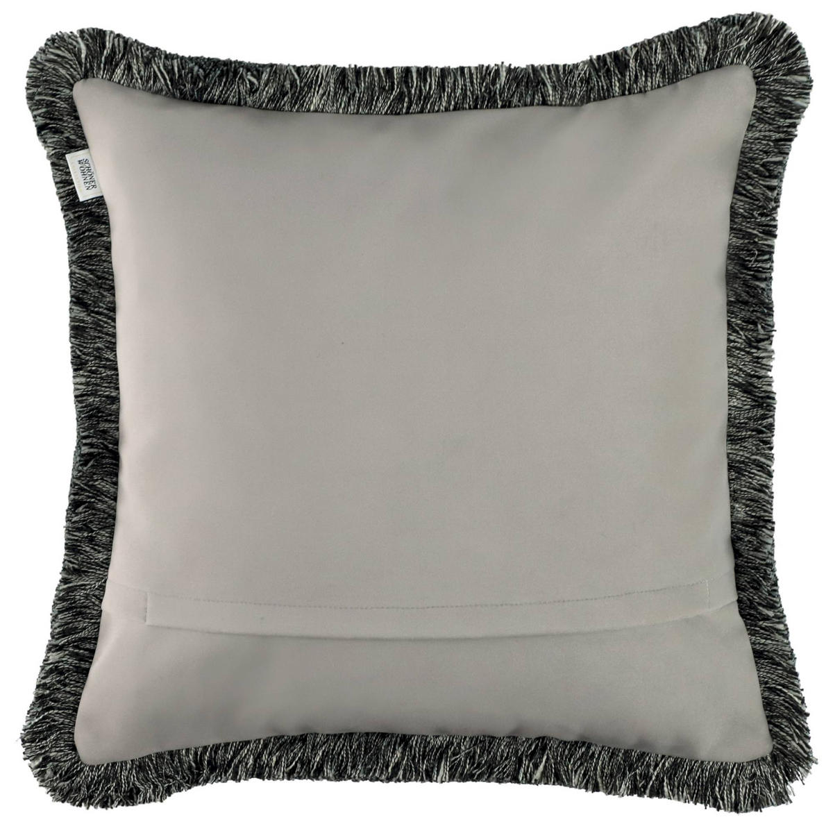 ZIERKISSENHÜLLE TRAIL - Anthrazit, Textil (45/45cm) - Schöner Wohnen