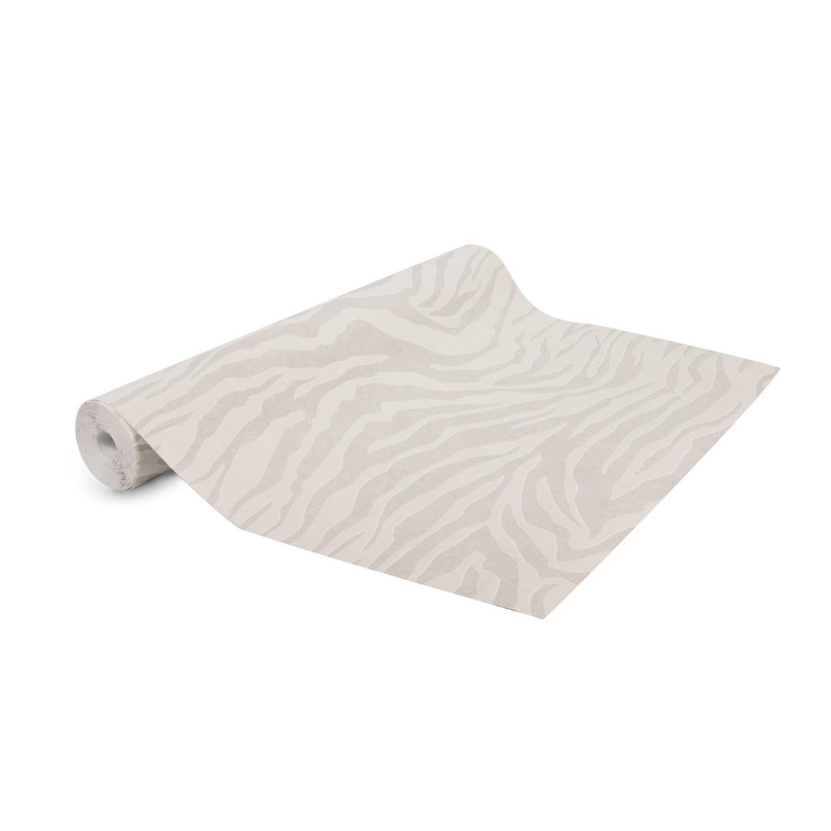 VLIESTAPETE Zebra Glitzer 1005x52cm - Silberfarben, Papier/Kunststoff (52/1000cm) - Superfresco Easy
