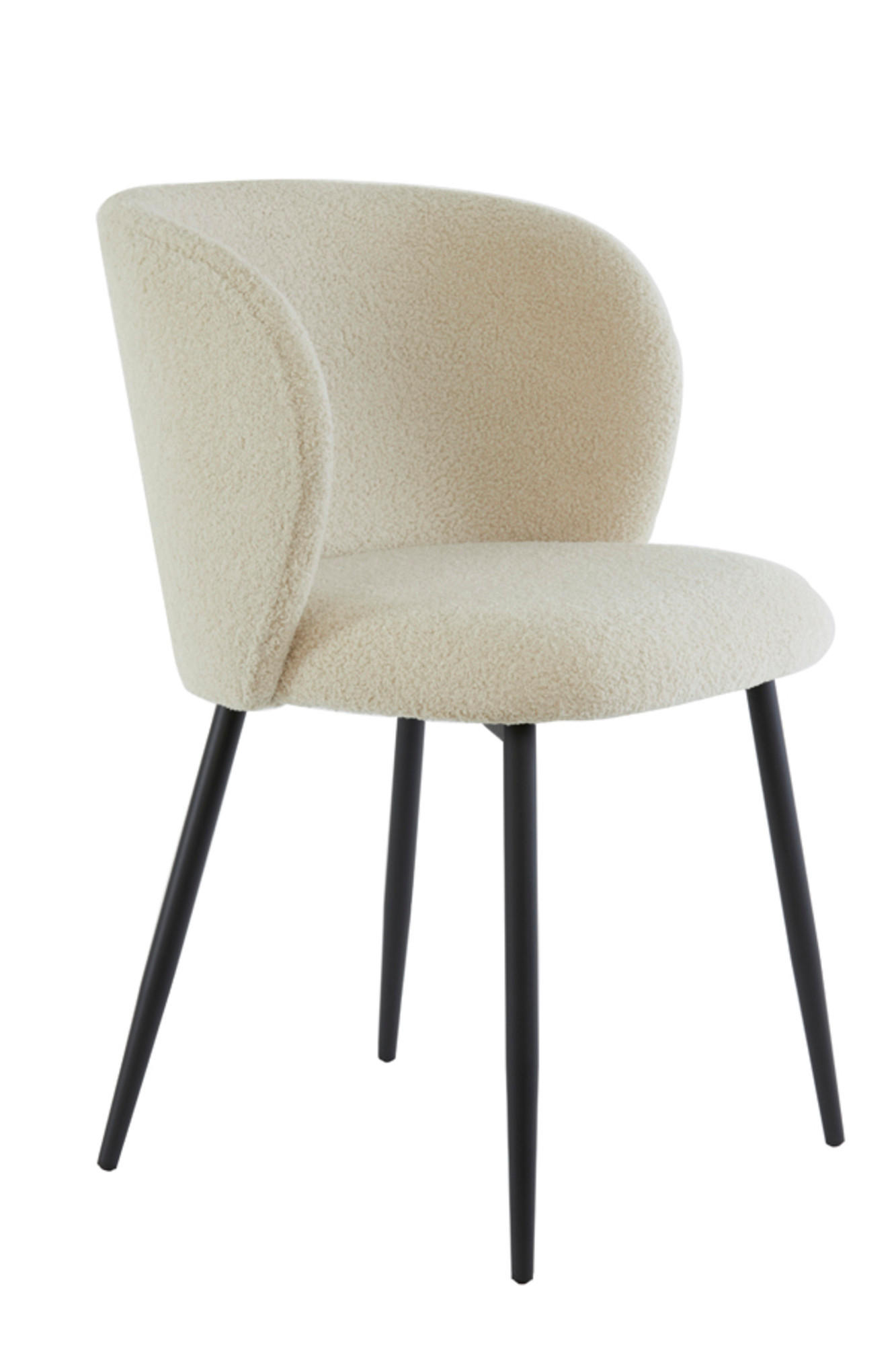 ESSZIMMERSTUHL Elyna Braun 56/55/79 cm - Beige, Textil (55/79/56cm) - Light & Living