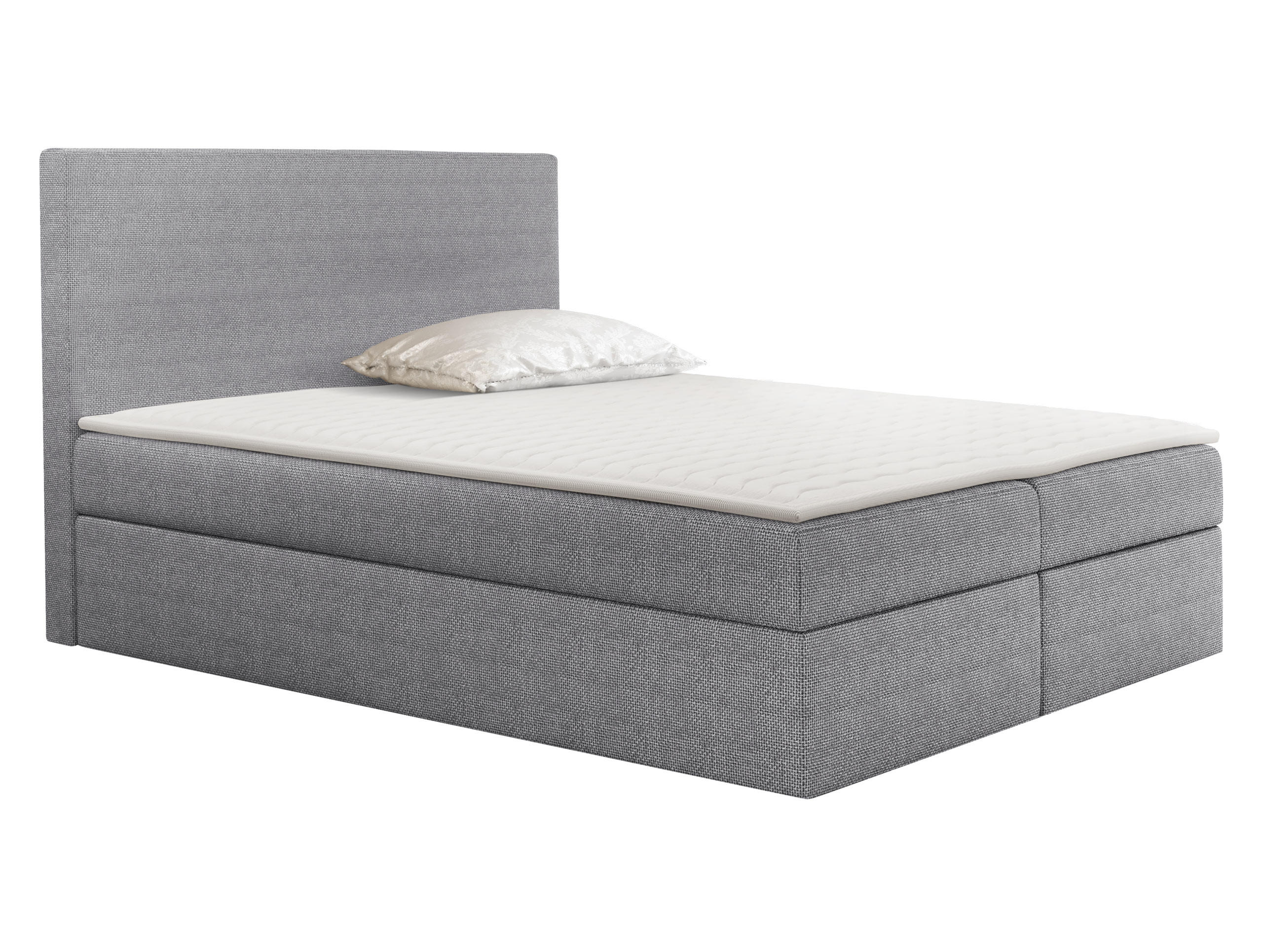BOXBETT Basic - Grau, Holz (180/200cm) - MIRJAN24