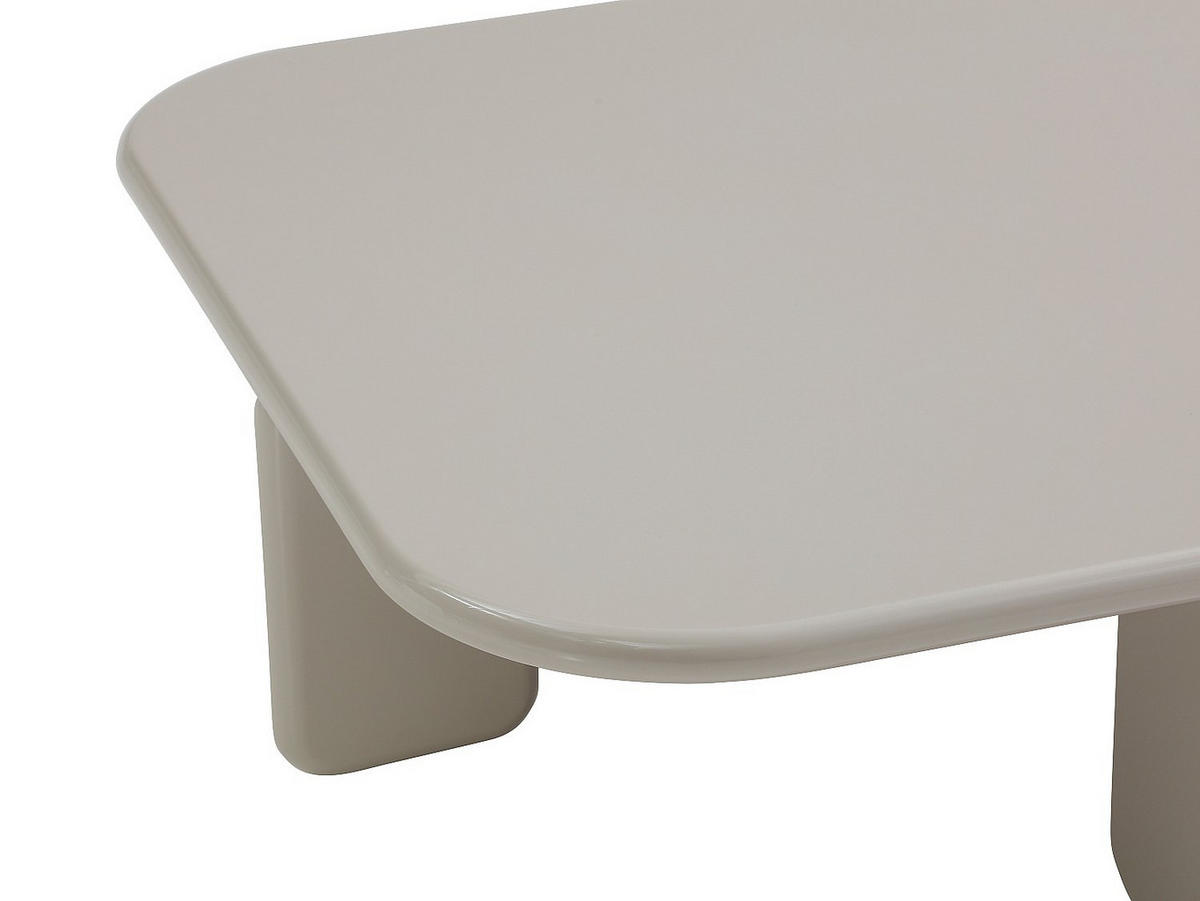 COUCHTISCH - 90 cm x 90 cm - holz - beige Brilona - Beige, Holz (90/90/31cm) - Vente-Unique