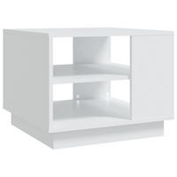 COUCHTISCH Weiß 55x55x43 cm Holzwerkstoff - Weiß, Holzwerkstoff (55/55/43cm) - furnicato