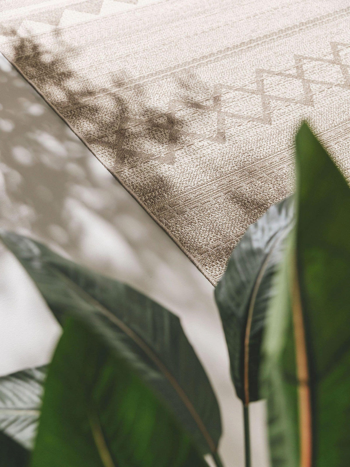 OUTDOORTEPPICH Naoto Taupe 160x230 cm - Taupe, Textil (160/230cm) - benuta Nest