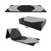 GYMNASTIKMATTE Grau - Grau, Leder (117/300cm) - COSTWAY