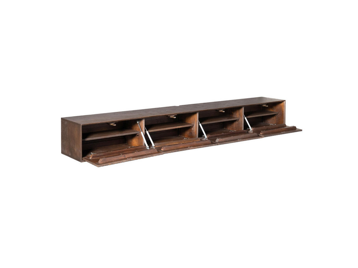 LOWBOARD Dimora Mangoholz 200 cm / 35 cm Braun - Braun, Holz (200/30/35cm) - Villa Möbel
