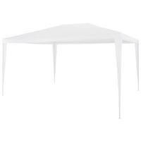 PARTYZELT 3/4 M Weiss - Weiß, Kunststoff (300/255/400cm) - vidaXL