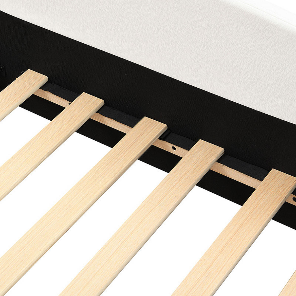 KINDERBETT 140x200cm Rosa + Weiß Cartoon Schmetterlingsbett LED Rutsche - Multicolor, Holz (140/200cm) - FLIEKS