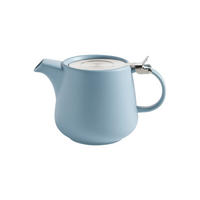 TEEKANNE TINT Hellblau 600 ml - Hellblau, Metall (0.6L) - Maxwell & Williams
