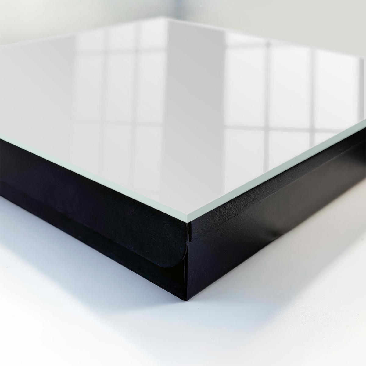 SCHLÜSSELBOX Schwarz 30x30 cm- Türöffnung nach rechts - Grau - Grau, Metall (30/30/5cm) - TULUP