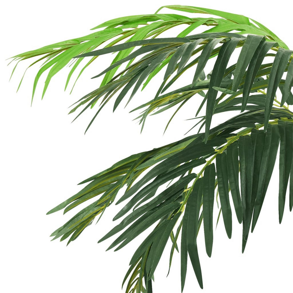 KÜNSTLICHE Palme Phönix Mit Topf 190 Cm Grün - Schwarz/Braun, Holz/Kunststoff (190cm) - vidaXL