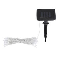 LED AUSSENLEUCHTE Solar Schwarz 120x LED - Schwarz, Kunststoff (2000/0.4/27cm) - Globo Lighting