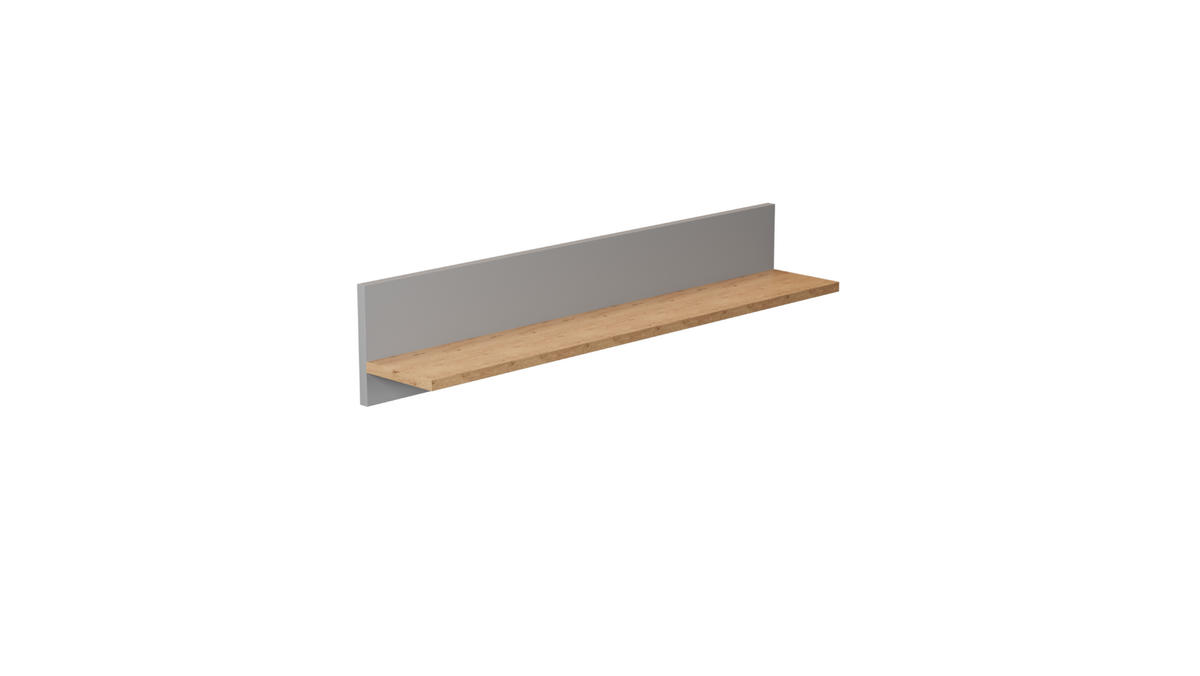 WANDREGAL Denver 100/20/17,8 cm - Grau, Holzwerkstoff (100/20/18cm) - Kocot Kids
