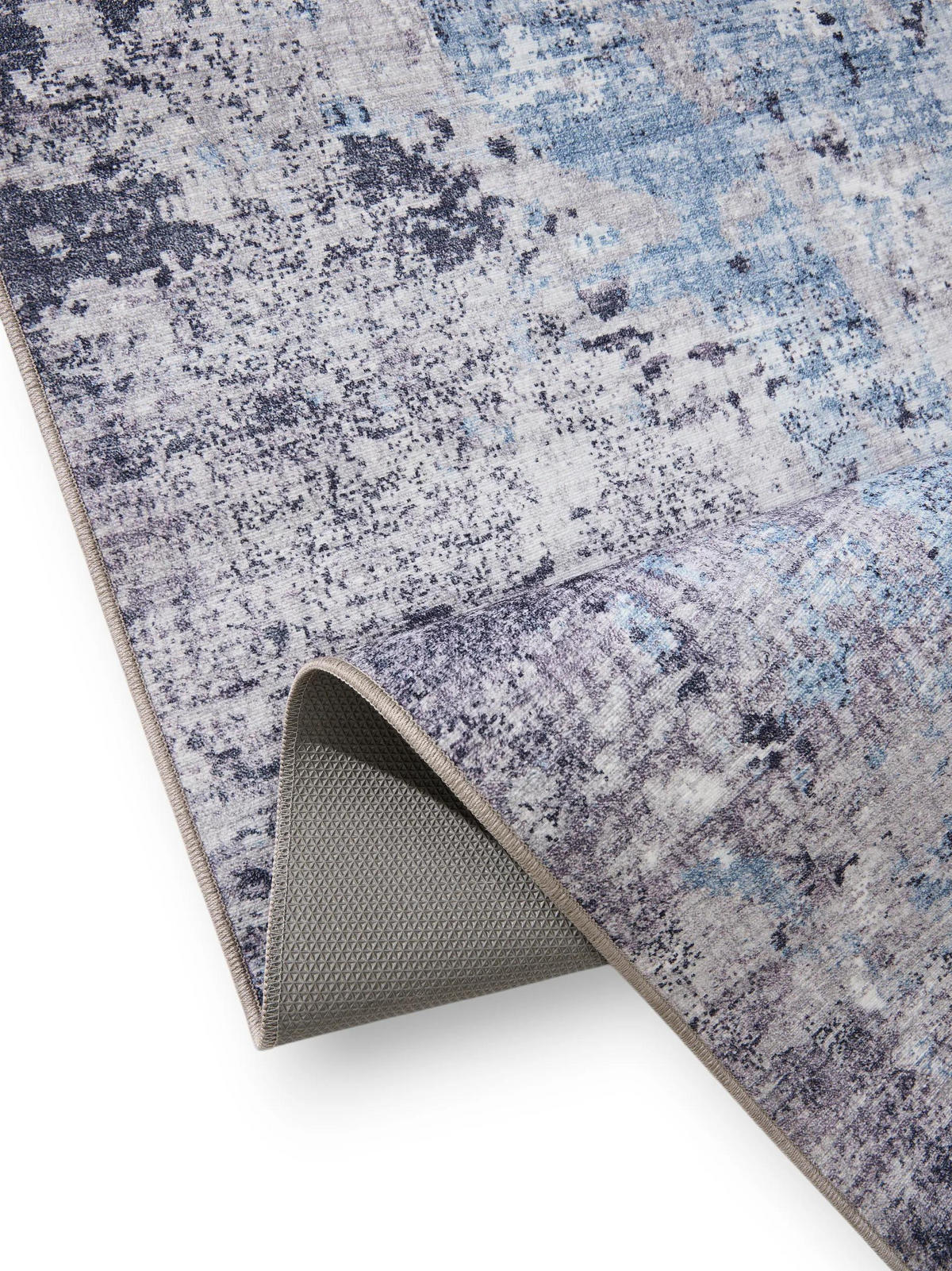 TEPPICH Laury Grau 160x230 cm - Grau, Textil (160/230cm) - benuta Pop