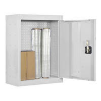 WERKZEUGSCHRANK Hängend Amego HxBxT 65x50x27,5 cm Metall Abschließbar Weiß - Weiß, Metall (50/65/27.5cm) - PROREGAL