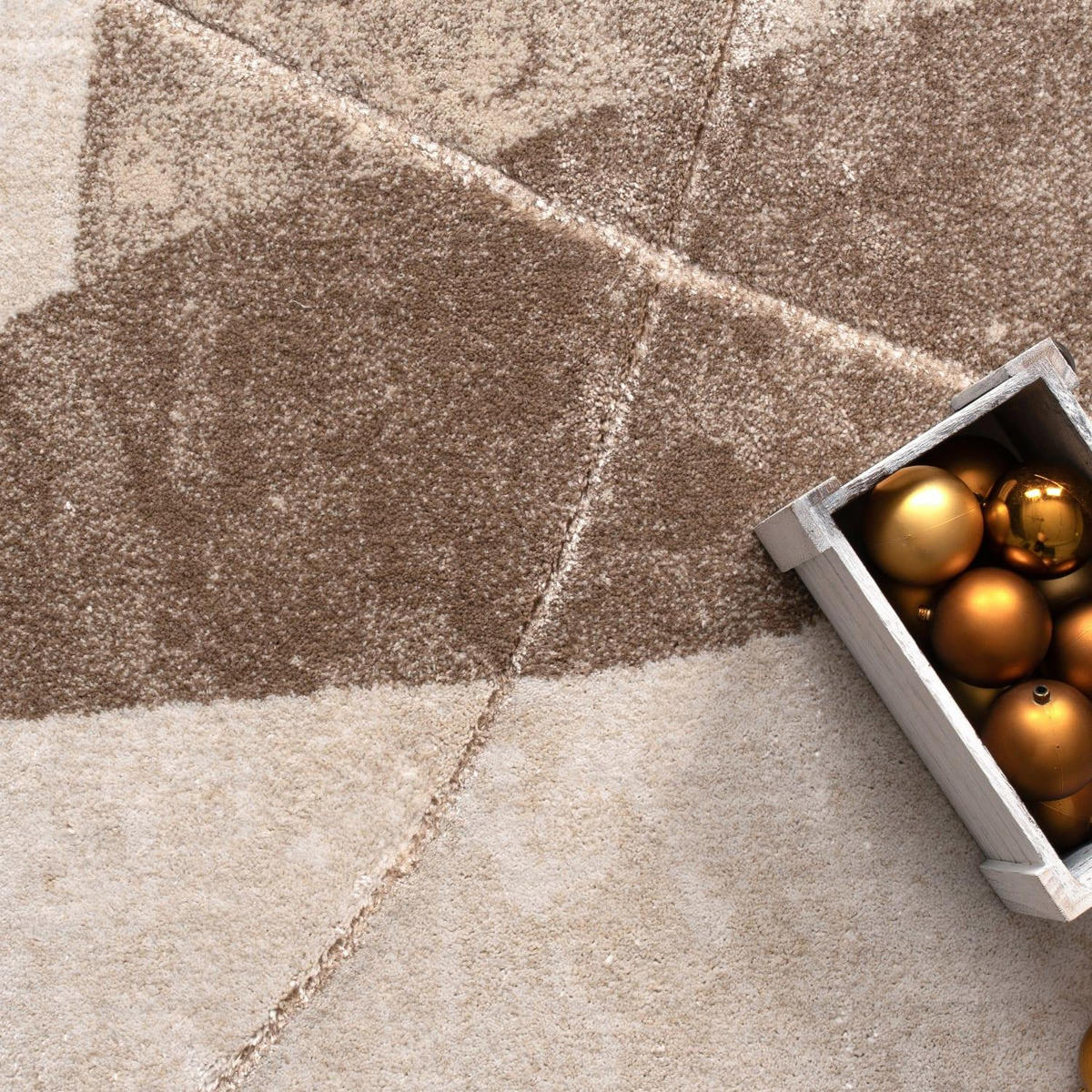 KURZFLORTEPPICH 160/230 cm Tuana 217 - Beige, Kunststoff (160/230cm) - Paco Home