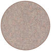 SCHLINGENTEPPICH MEMORY MELIERT RUND - Braun, Textil (100/100cm) - Snapstyle