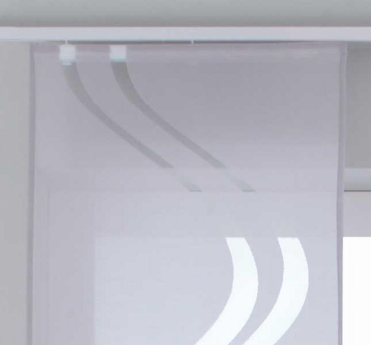 VORHANG BONN HxB 245x45 cm Grau - Grau, Textil (45/245cm) - Gardinenbox