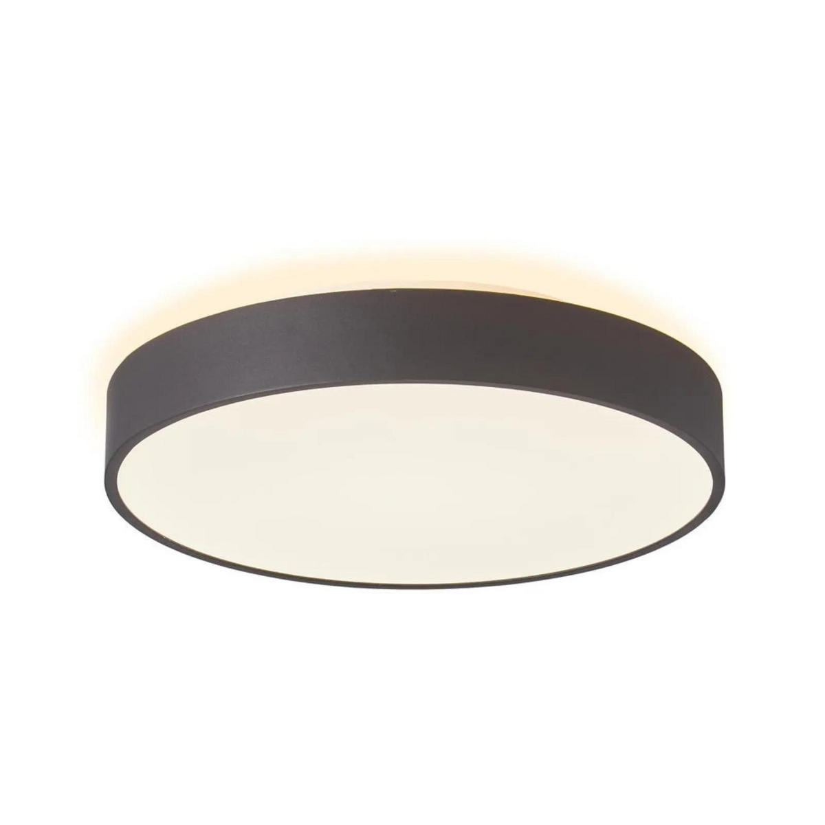 DECKENLEUCHTE Menkar 400 Schwarz - Schwarz, Metall (20/20/9cm) - click-licht
