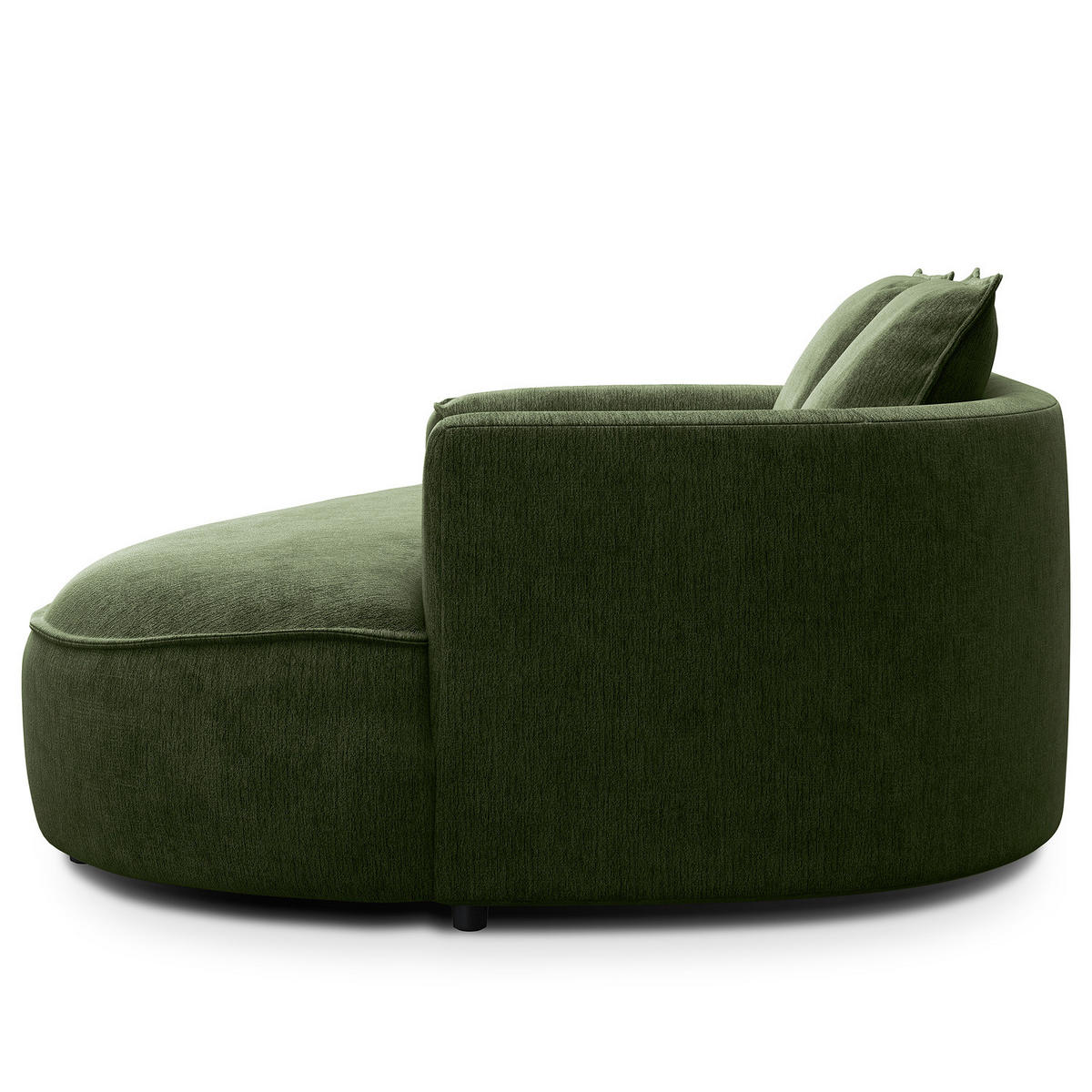 2,5-SITZER SOFA - Grün, Textil (217/82/156cm) - home24