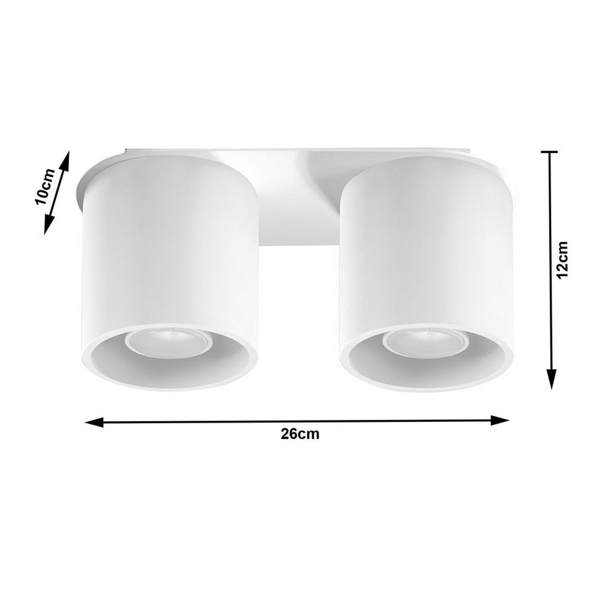 LED DECKENLEUCHTE Orbis Weiß - Weiß, Metall (26/12/1cm)