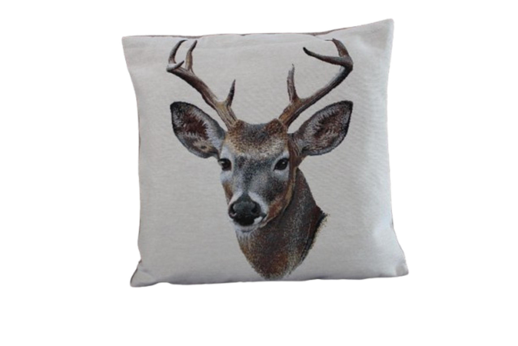 KISSENHÜLLE BERGWELTEN - Braun, Textil (45/45cm) - Yve! decoration