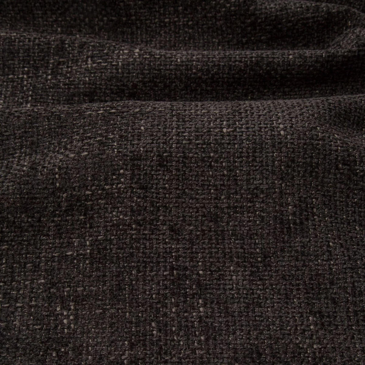 SOFA 4-SITZER Rastervelours Dunkles Anthrazit 230cm - Anthrazit, Textil (230/74/90cm) - Sia Home