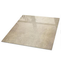 TISCHPLATTE 50x50 cm – Warme Textur - Grau, Glas (50/50/0.4cm) - Wallfluent