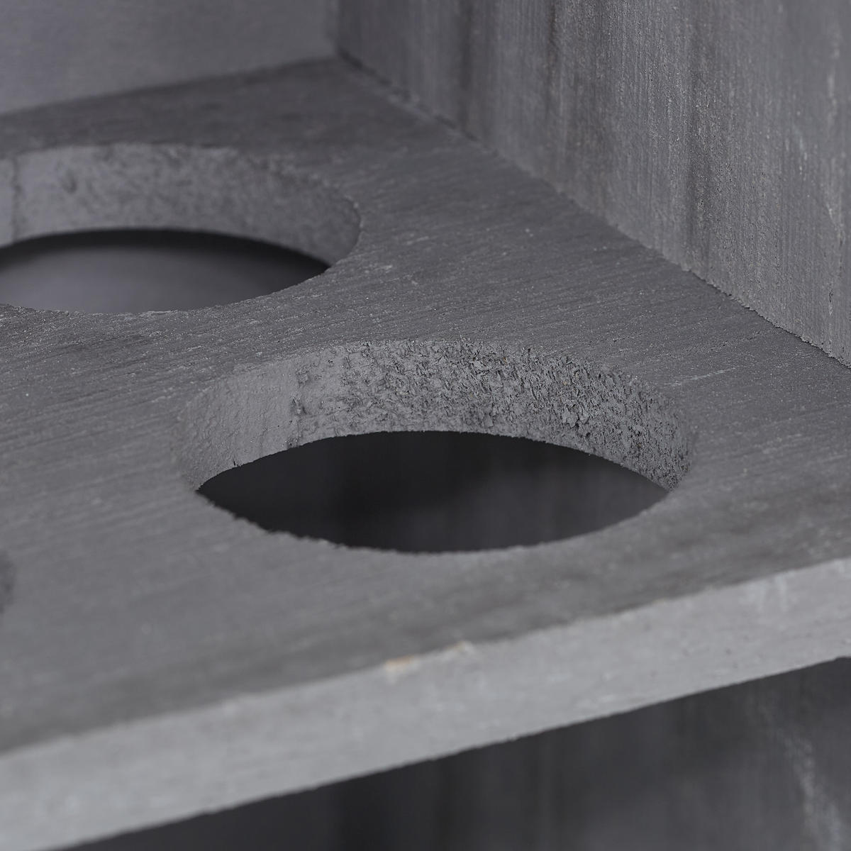 EIERSCHRANK - Grau, Holz/Metall (18/25/12cm) - Relaxdays