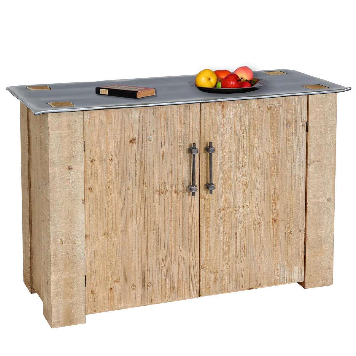 SIDEBOARD Braun - Braun, Holz (120/80/48cm) - MCW