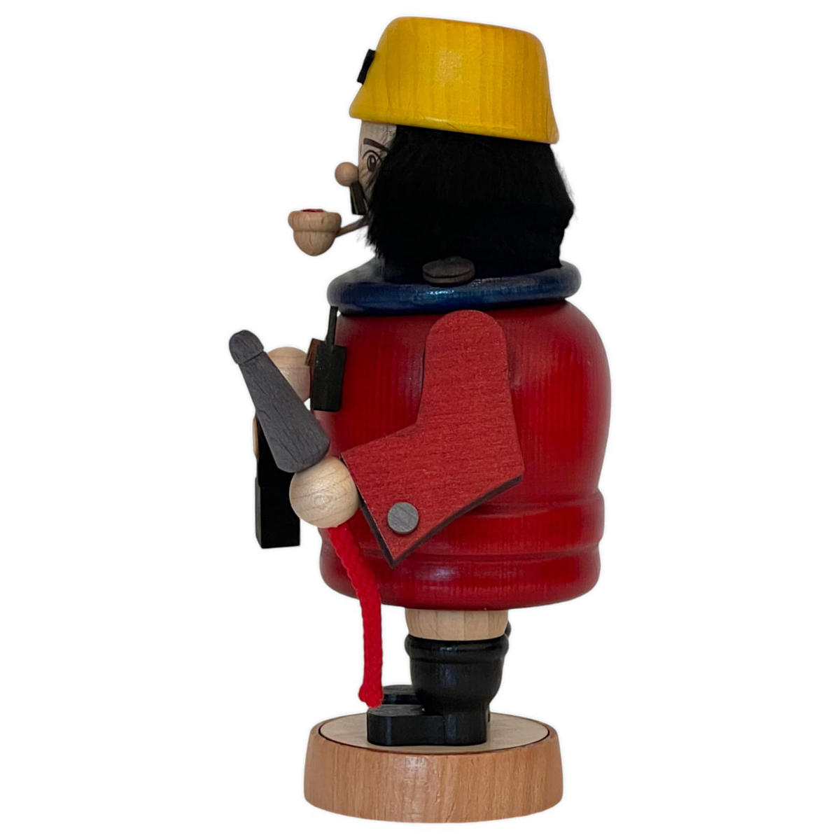 RÄUCHERMANN Feuerwehrmann 20 cm - Multicolor, Holz (10/19/13cm)