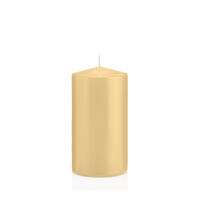 STUMPENKERZEN Champagner Ø 78 x 150 mm, 8 Stück - Champagner, Paraffin (8/15cm) - Wiedemann Kerzen