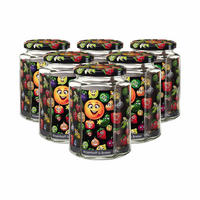 VORRATSGLÄSER Smile transparent 770 ml 6er Set - Transparent, Glas (10/14.5/10cm) - Ritzenhoff Breker