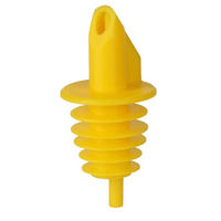 AUSGIESSER BILLY, Kunststoff, für 0,5-1,5L Flaschen - Gelb, Kunststoff (3.5/7.5/3.5cm) - ich-zapfe