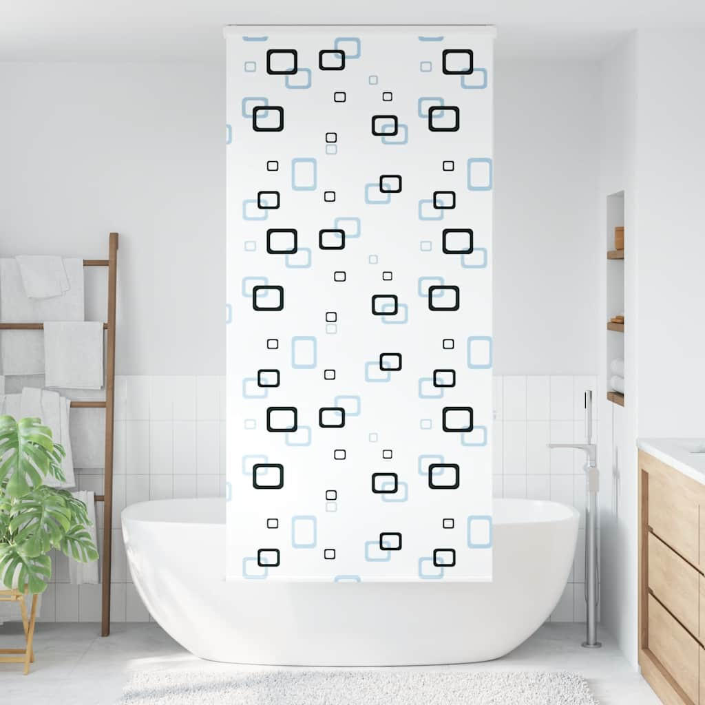 Mcboson Duschvorhang Weiß 86x240 cm
