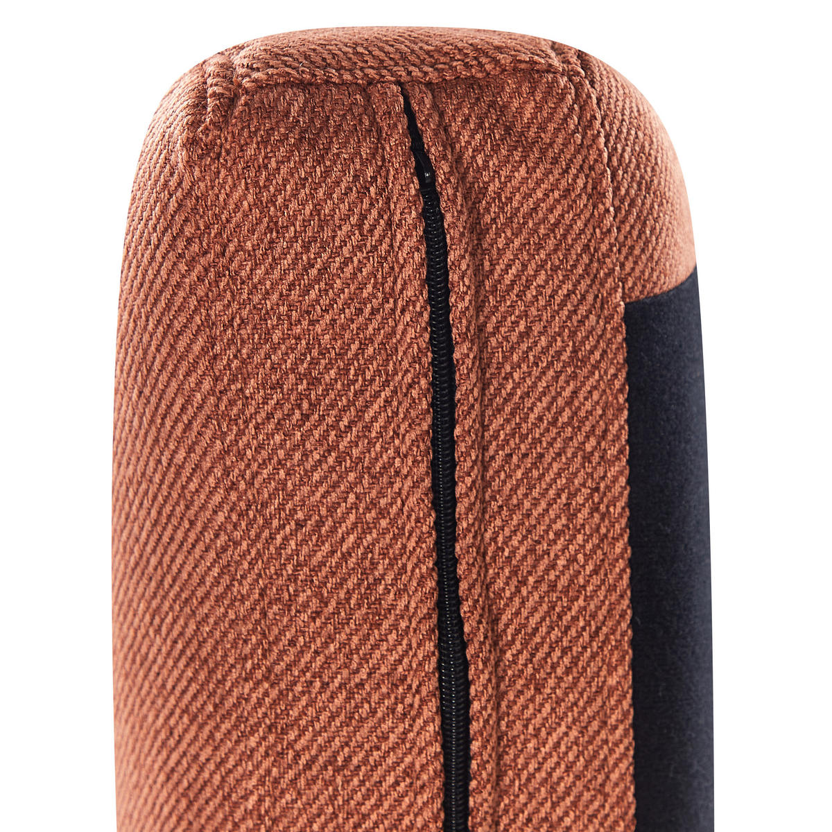 SESSEL Polsterbezug Orange Orum - Hellbraun/Orange, Textil (65/80/78cm) - Beliani