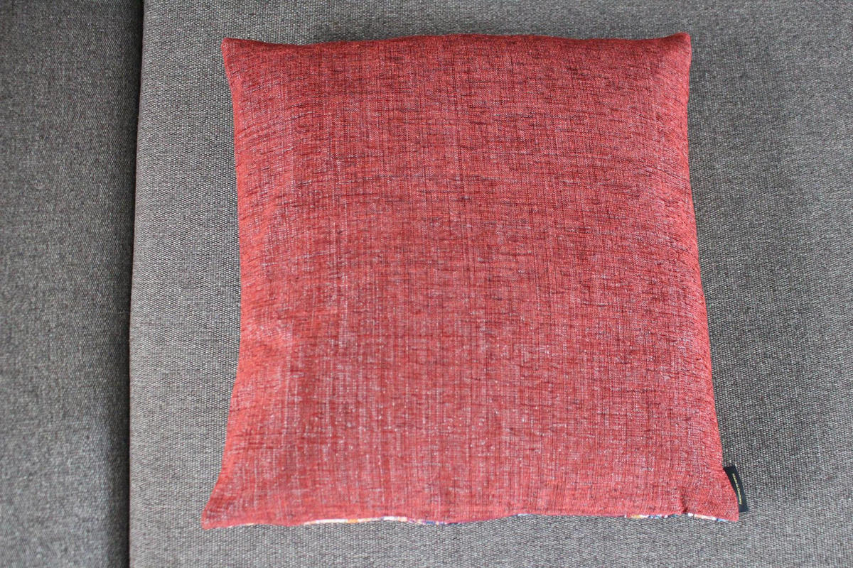 KISSENHÜLLE STARS - Multicolor/Orange, Textil (45/45cm) - Yve! decoration