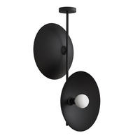 DECKENLEUCHTE - Schwarz, Metall (40/40/83cm) - Lumicom