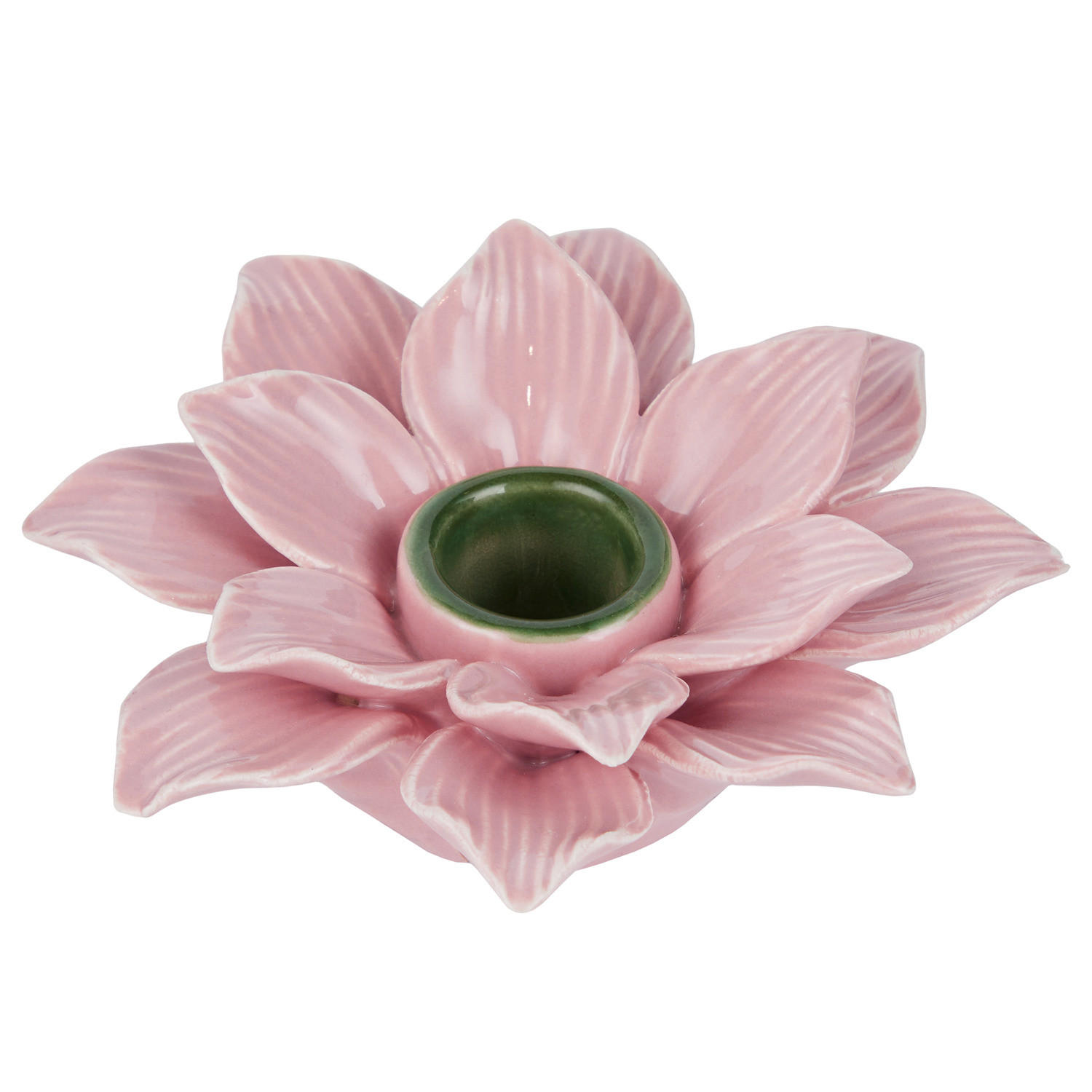 KERZENHALTER Blossom Blume - Pink, Stein (11/3.8/11cm) - Butlers