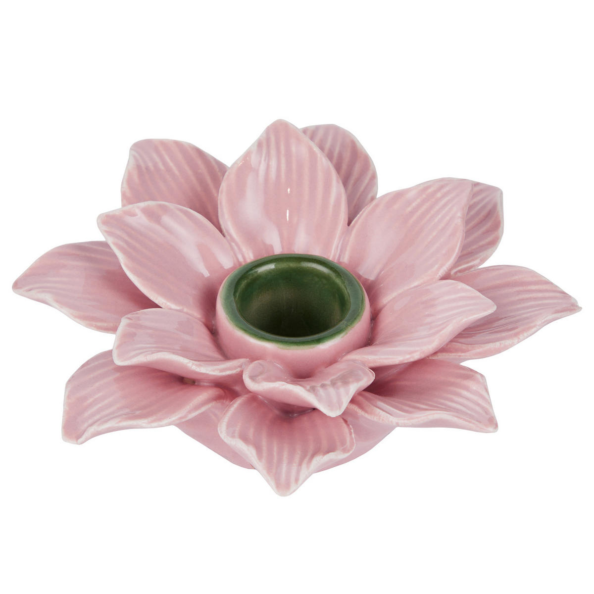 KERZENHALTER Blossom Blume - Pink, Stein (11/3.8/11cm) - Butlers